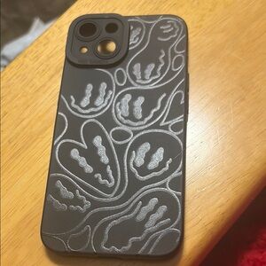 Stylish Black and Silver Phone Case